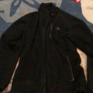 Men’s fleece north face jacket large